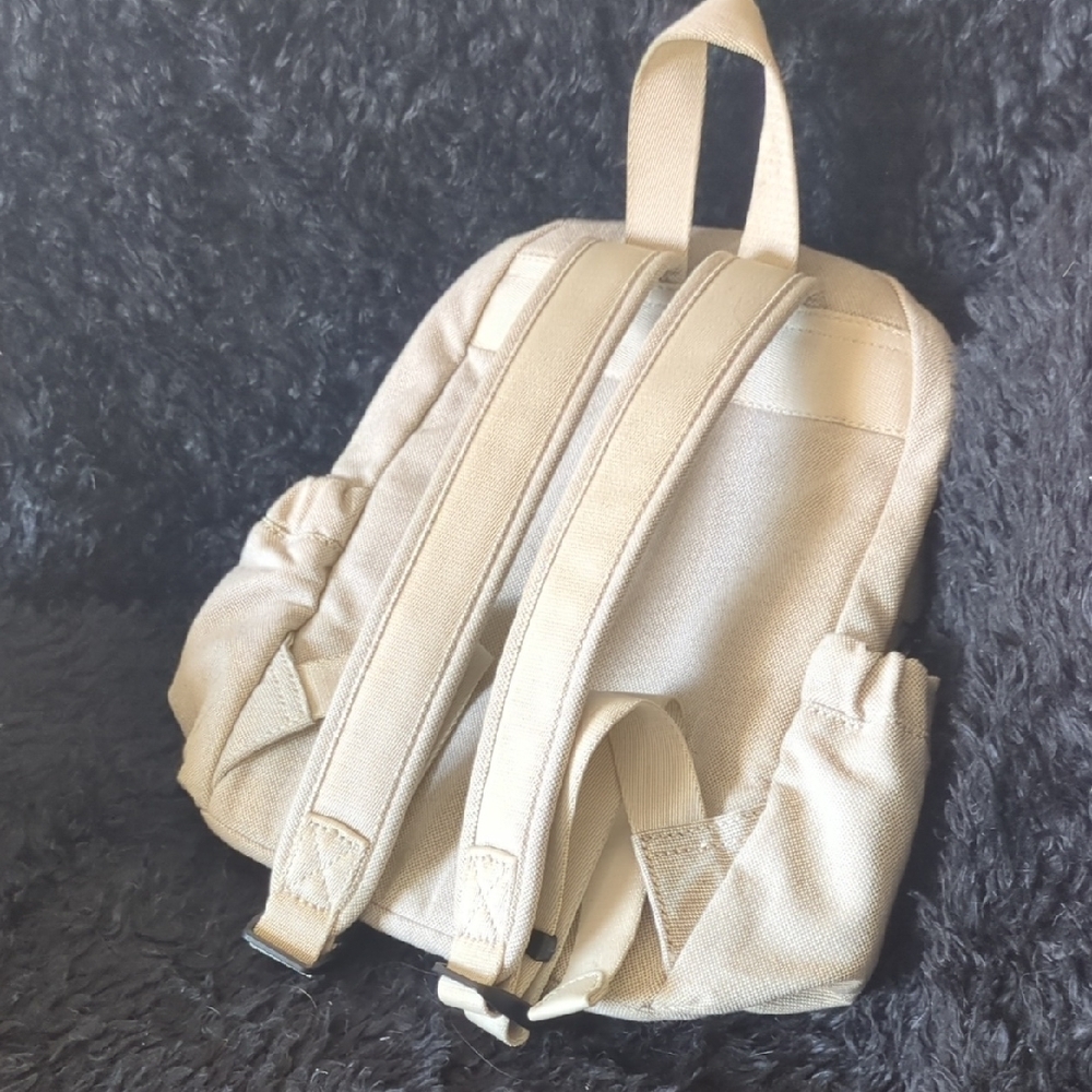 Kipling Beige Floral Embroidered Mini Backpack - Picture 2 of 10